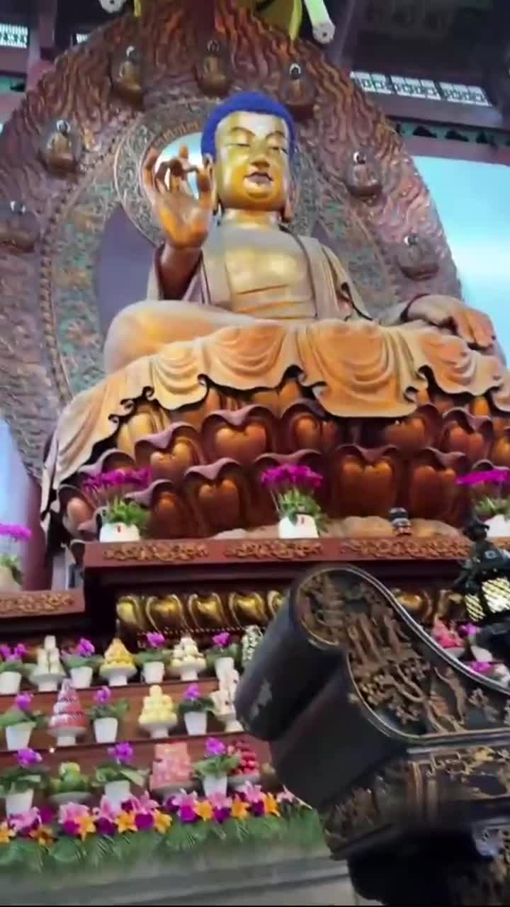 灵隐寺不仅仅是一座宗教圣地，一座艺术的殿堂，更是一种信仰，一种对美好生活的向往和追求#来杭州一定要来一趟灵隐寺