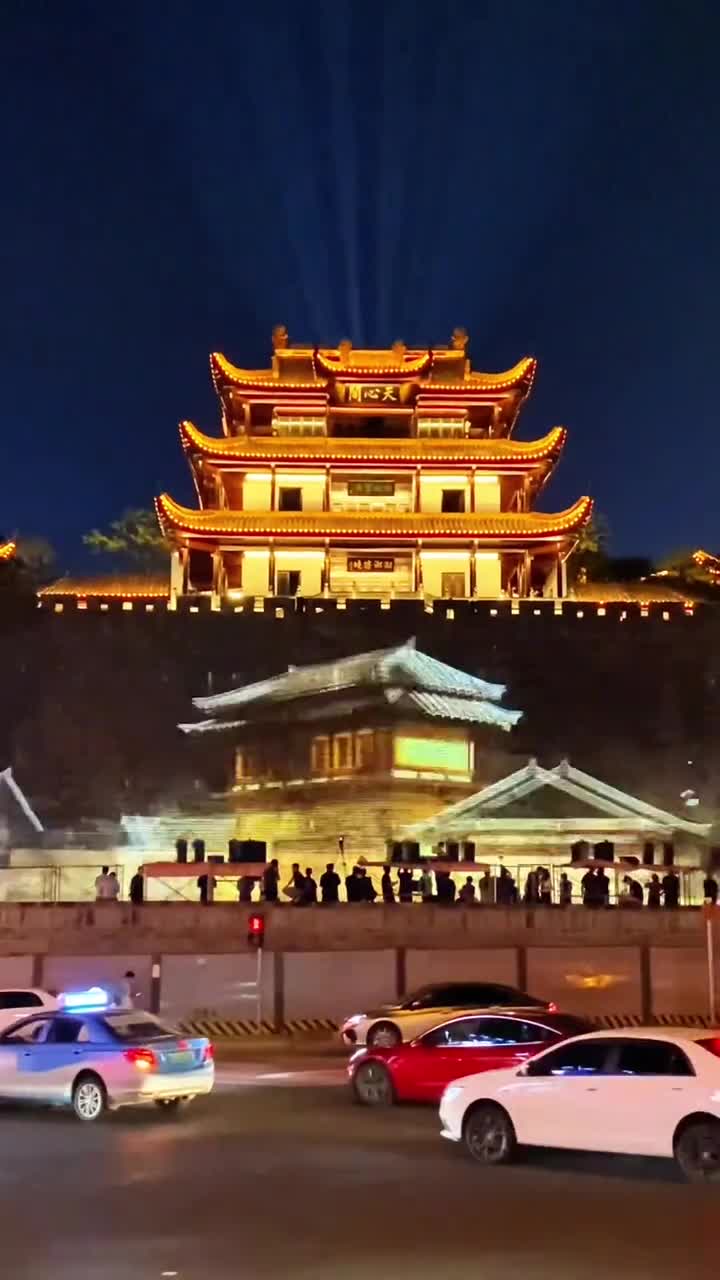 长沙相遇青春 航拍长沙天心阁，潇湘古阁，秦汉名城！#长沙市长沙天心阁#自联盟