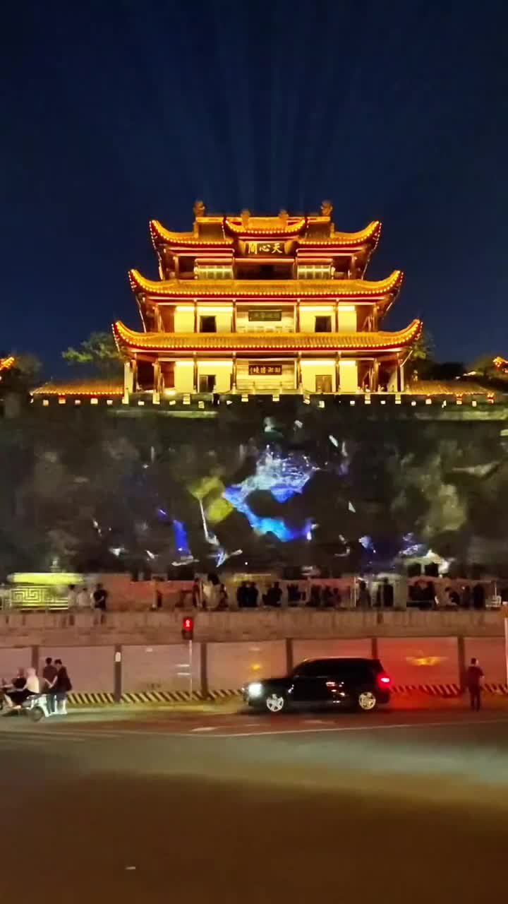 长沙相遇青春 航拍长沙天心阁，潇湘古阁，秦汉名城！#长沙市长沙天心阁