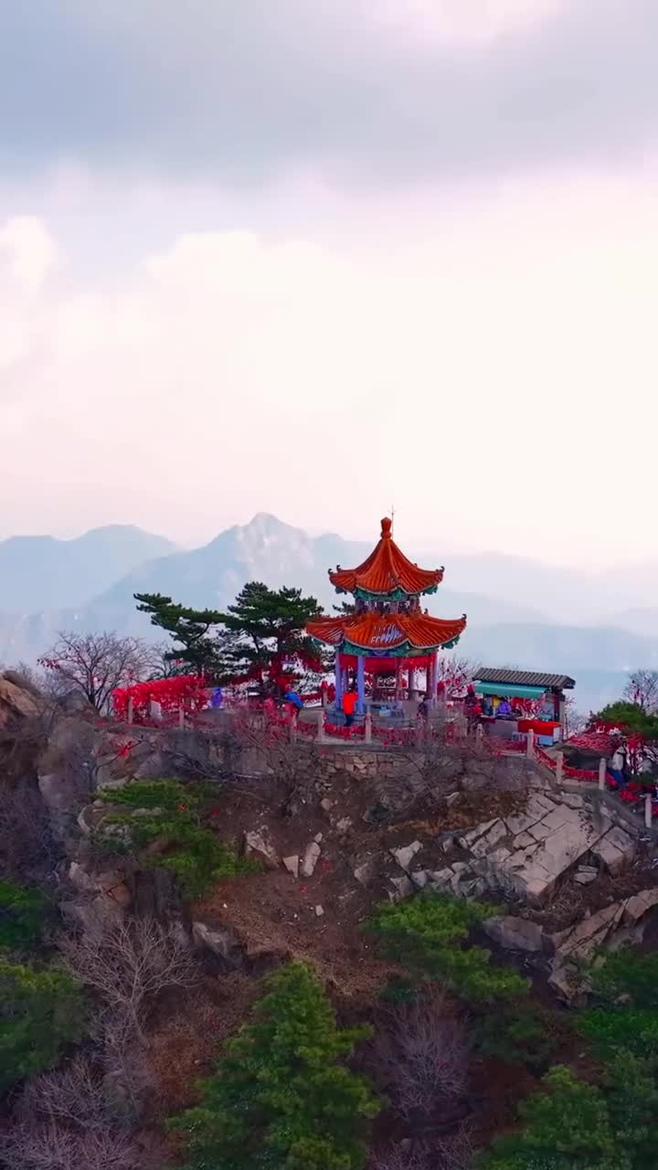 早知有盘山，何必下江南！#盘山风景名胜区 #自联盟